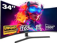 Curved 34" Mnitors