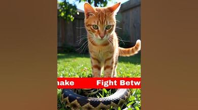 Fight Between Cat and Snake | Beast Challenge Stories
