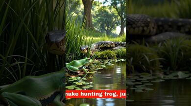 Snake Hunting a Flog | Beast Challenge Stories