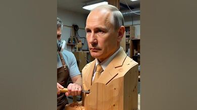 This Putin Wood Carving Will Shock You | Beast Challenge Stories
