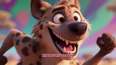 The Lion and the Hyena Argue About Who’s Actually Scary | Beast challenge Stories
