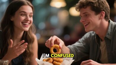 He Proposed Using Onion Ring & I Sneezed It Across Restaurant | Beast challenge Stories