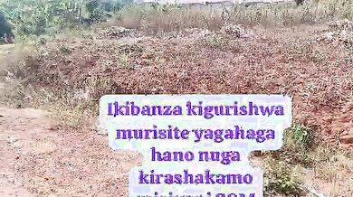 Plot for Sale in Gahanga, Kicukiro