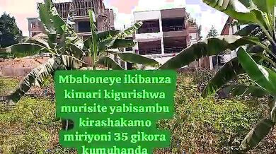Ikibanza ku Irebero