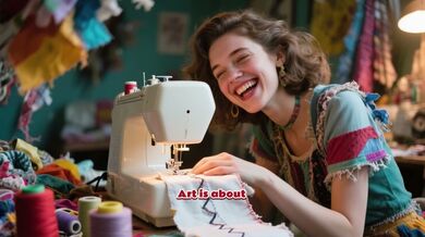 Fashion Comedy: Upcycled Curtains Into Dress & Look Like Literal Window | Beast challenge Stories
