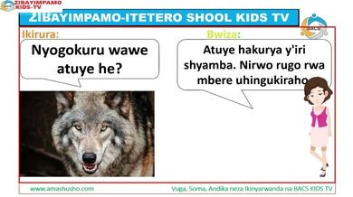Ikinyarwanda: UMUGANI W'IKIRURA NA BWIZA