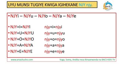 IKINYARWANDA: IGIHEKANE NJY-njy