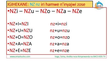 IKINYARWANDA: IGIHEKANE NZ-nz