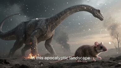 The Asteroid Ended the Age of Dinosaur | Beast challenge Stories