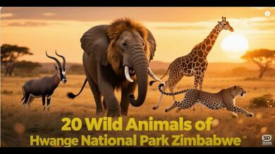20 Wild Animals of Hwange | Beast challenge Stories