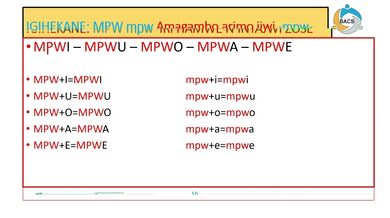 IKINYARWANDA: IGIHEKANE MPW-mpw