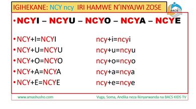 IKINYARWANDA: IGIHEKANE NCY-ncy