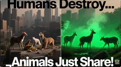 Why Human Greed Destroys Nature | Beast challenge Stories