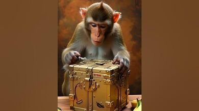 Monkey vs Puzzle Box Escape for Bananas