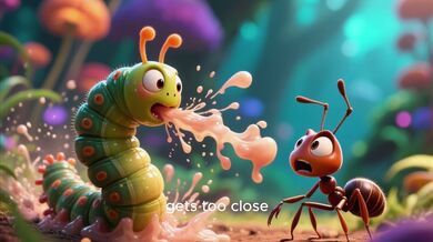 10 Insects that Fight with Spit | Beast challenge Stories