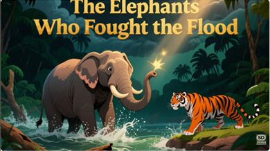 Elephants Who Protected the Herd | Beast challenge Stories