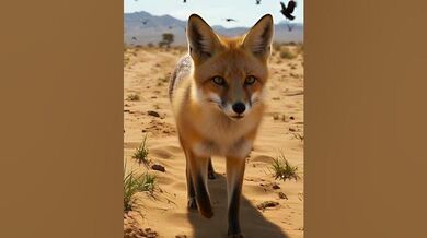Fox Can Survive in the Desert