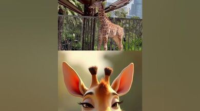 Why Giraffes Struggle to Stand Up | Beast Challenge Stories