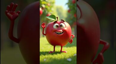 Cute Apple Eating Fruit | Beast Challenge Stories