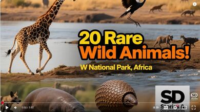 20 Animals of W National Park | Beast challenge Stories