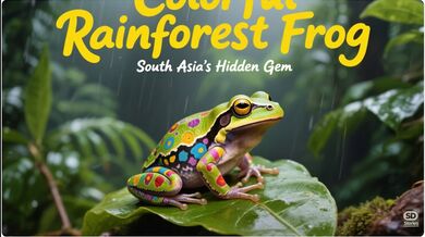 Resplendent Bush Frog | Beast challenge Stories