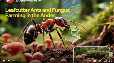 Leafcutter Ants and Fungus | Beast challenge Stories
