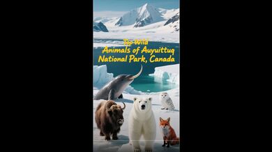 10 Animals of Auyuittuq Park | Beast challenge Stories