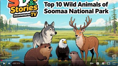 10 Wild Animals of Soomaa Park | Beast challenge Stories