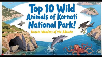 10 Animal Found in Kornati Park | Beast challenge Stories