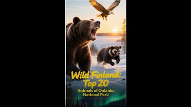 20 Animals Found in Oulanka Park | Beast challenge Stories