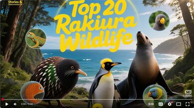 20 Wildlife of Rakiura | Beast challenge Stories