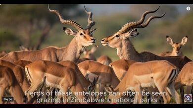 12 Animals in Zimbabwe | Beast challenge Stories