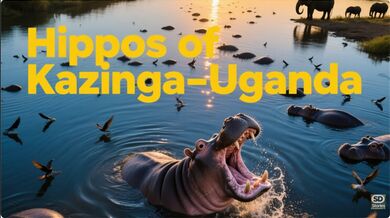 Hippos of the Kazinga Channel | Beast challenge Stories