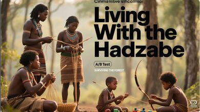I lived with the Hadzabe | Beast challenge Stories
