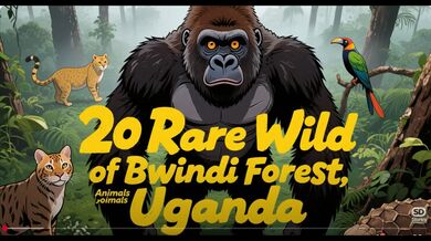 20 Rare Animals of Bwindi | Beast challenge Stories