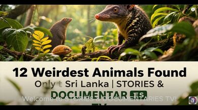 12 Weirdest Animals in Sri Lanka | Beast challenge Stories