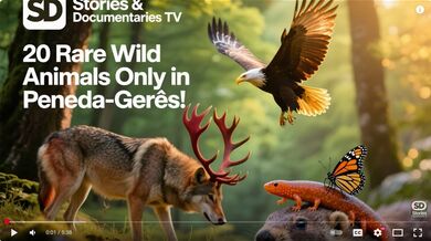 20 Rare Animals in Peneda-Gerês | Beast challenge Stories