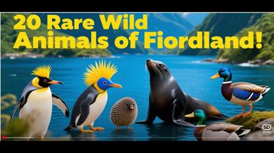 20 Wild Animal of Fiordland | Beast challenge Stories