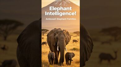 Funny Shorts for Elephant Families | Beast Challenge Stories