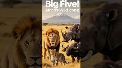 Funny Shorts for Kenya’s Big Five | Beast Challenge Stories