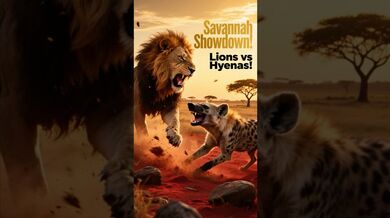 Funny Shorts for Hyenas vs Lions | Beast Challenge Stories