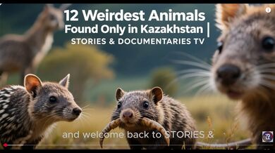 12 Animals in Kazakhstan | Beast challenge Stories