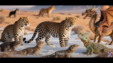 12 Wild Animals Native to Iran | Beast challenge Stories