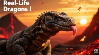 Komodo Dragons | Beast challenge Stories