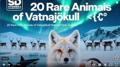 20 Rare Animals of Vatnajökull | Beast challenge Stories