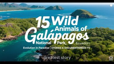 15 Animals of Galápagos | Beast challenge Stories