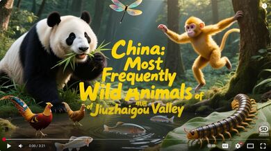Animals of Jiuzhaigou Valley | Beast challenge Stories