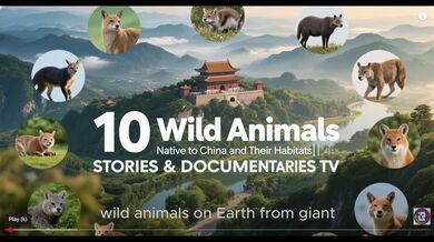 10 Animals Native to China | Beast challenge Stories