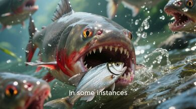 Piranha: Most Aggressive Fish | Beast challenge Stories