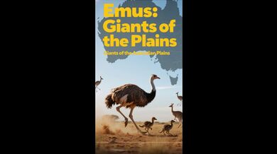 Emus: Giants of the Australian | Beast challenge Stories